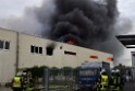 Grossbrand Halle Troisdorf Kriegsdorf Junkersring P086